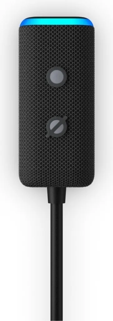 Amazon Echo Auto 2ème génération - Assistant Alexa Noir pour Voiture