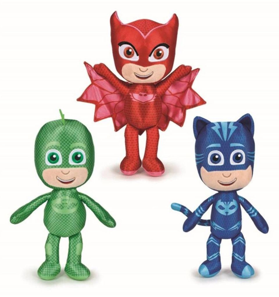 PJ Masks Pyjamahelden XXL Kuscheltier - 50 cm Plüschtier weiches Stofftier