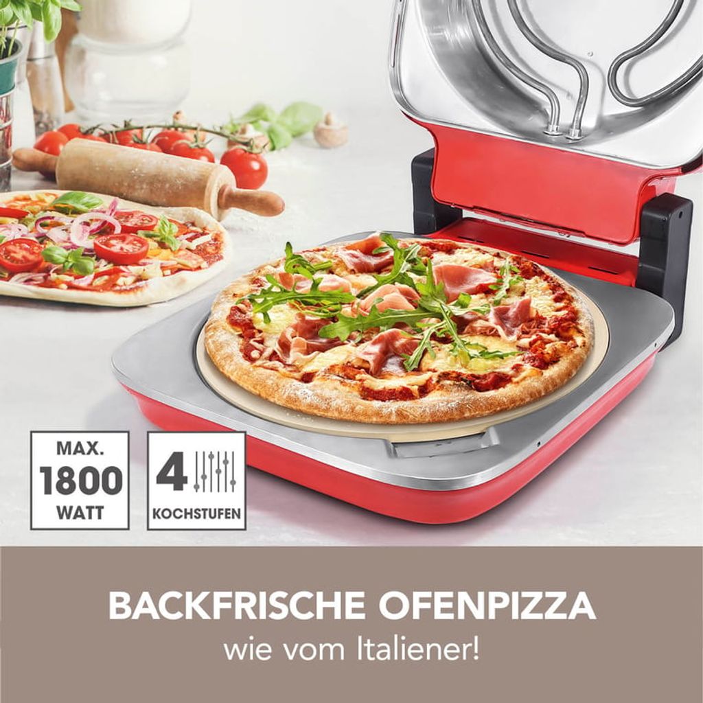 GOURMETmaxx Elektro-Pizzaofen inkl.