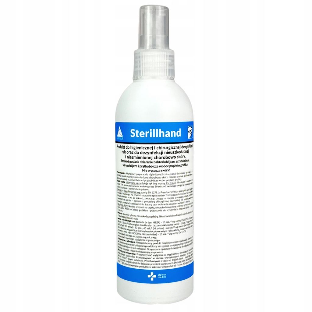 Sterillhand Flüssigkeit zur hygienischen und chirurgischen Produktbild 