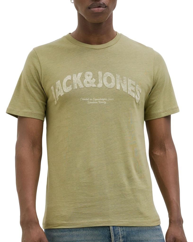 JACK & JONES Herren T-Shirt JORALMERIA Bold Branding Tee