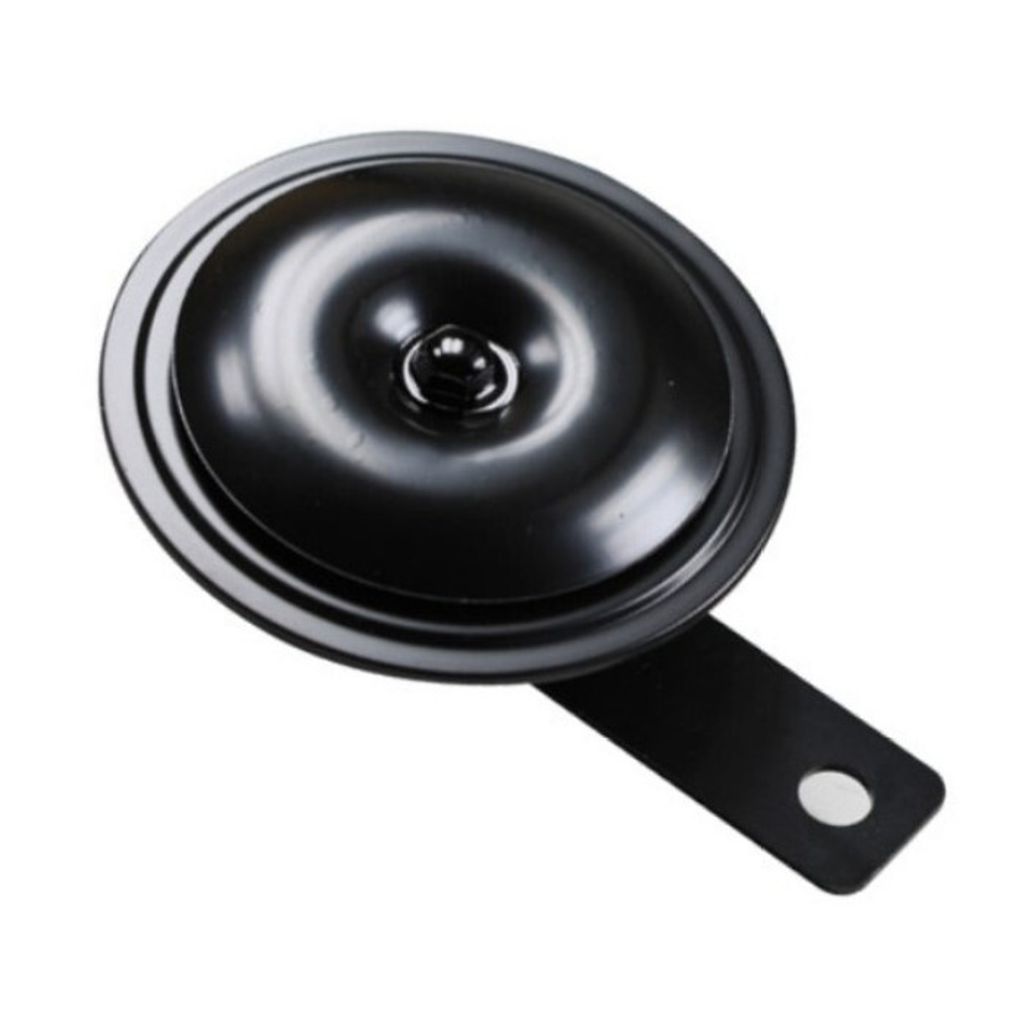 Clacson 12V, medio, Ø 82 mm, nero, 110 DB, Immagine del prodotto 