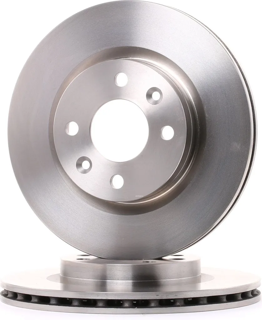 Disque de frein avant plein Brembo compatible Dacia Logan et Sandero I