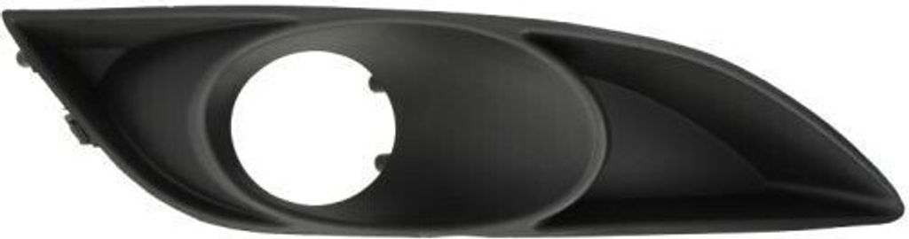 BLIC Lüftungsgitter Grill Stoßfänger für TOYOTA AURIS (NRE15, ZZE15, ADE15, ZRE15, NDE15) mit Loch/Löchern für Nebellampen