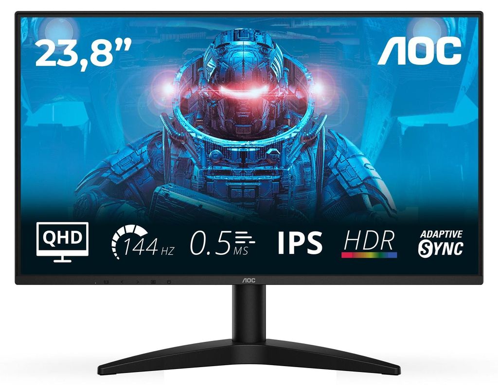 AOC B3 Q24B36X, 60,5 cm (23.8"), 2560 x 1440 px, Quad HD, Zdjęcie produktu 