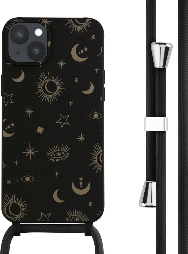 imoshion SilikonHülle design mit Band iPhone 14 Plus - Sky Produktbild 