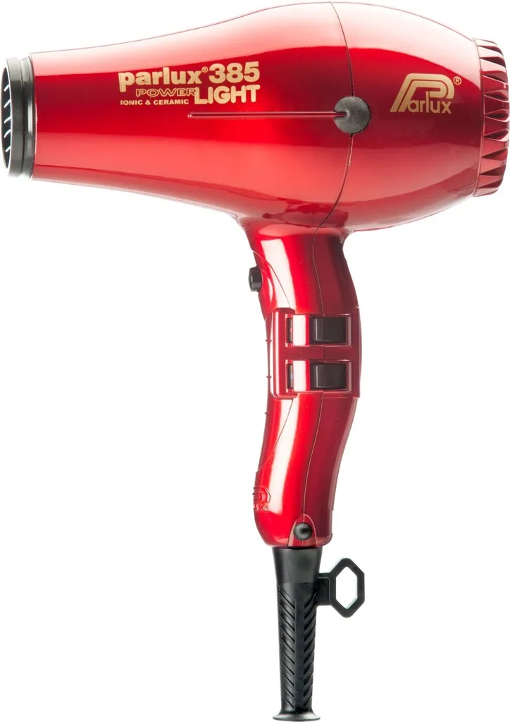 Sèche-cheveux Brushing Rapide Parlux 385 Rouge pour Cheveux Difficiles - 3