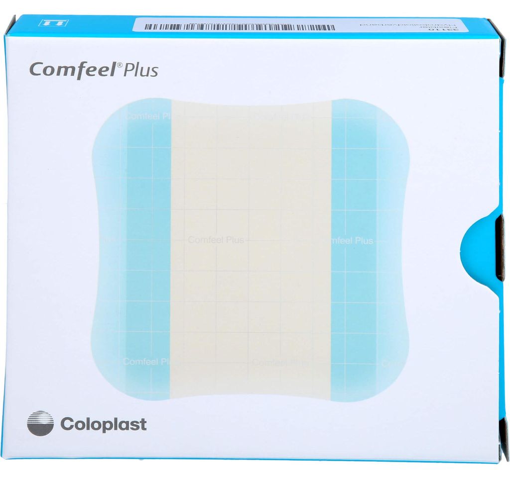 Comfeel Plus Flexibel Hydrokolloidverband 10x10cm, 10 St VER
