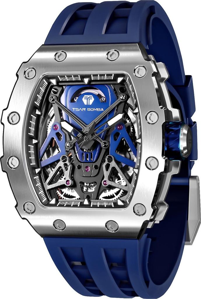 Tsar Bomba TB8207A-03 Herrenuhr Elemental Automatik 44mm 5ATM