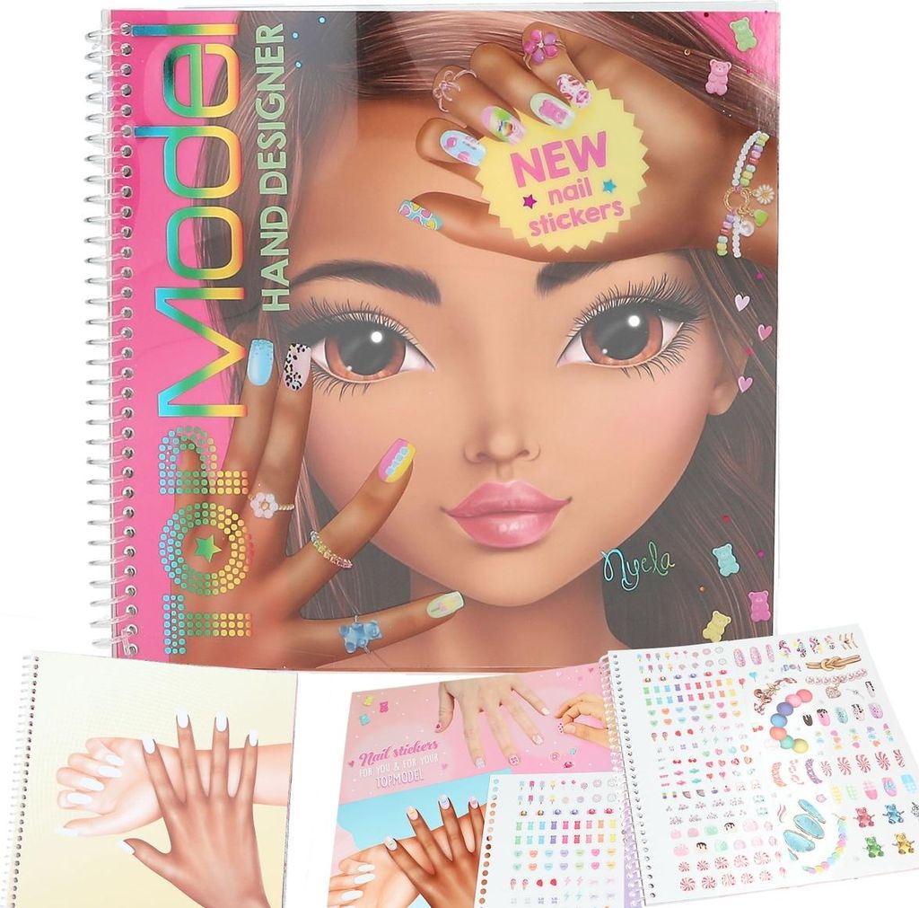 TOPModel Hand Designer Malbuch