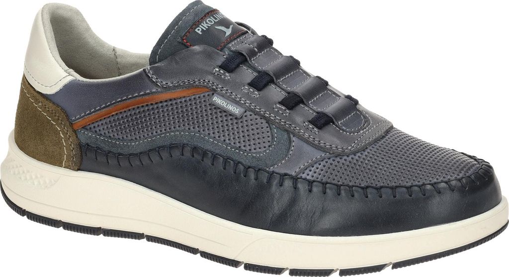 Pikolinos SALAMANCA Herrenschuhe - bequeme Slipper - Halbschuhe blau NEU