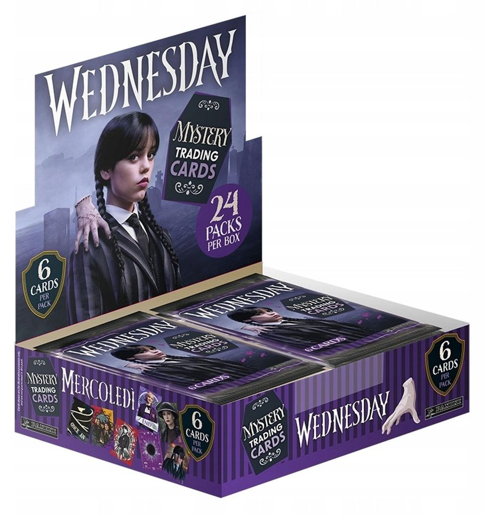 Wednesday Trading Cards Flow Pack Box (24) Produktbild 