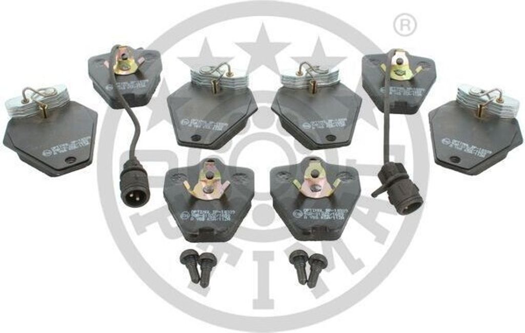 OPTIMAL Bremsbeläge Satz Vorne Bremsklötze für AUDI A8 (4D2, 4D8) BP-10339