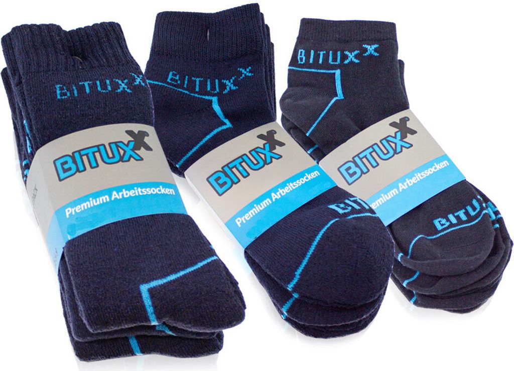 9er Set Socken Sneakers / Quaters / Full 47-50 Navy Produktbild 