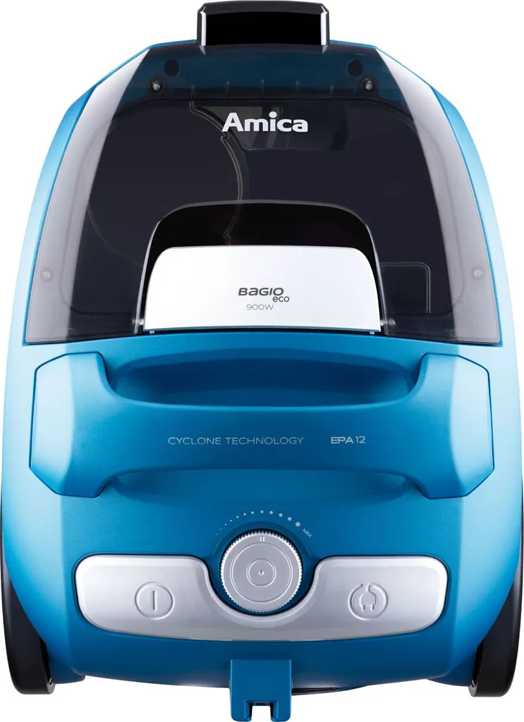 Aspirateur Amica Bagio Eco 900W silencieux avec filtre HEPA 1,5L
