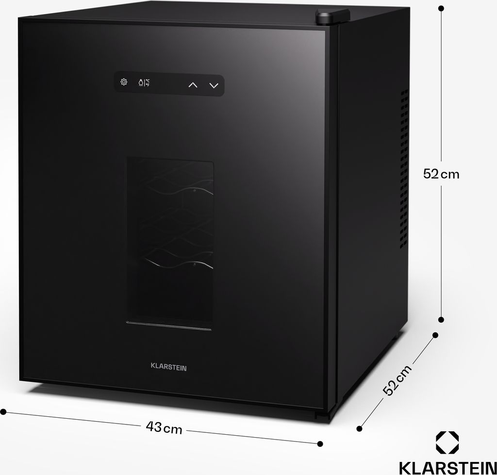 Klarstein voľne stojaca chladnička na víno, 1-zónová malá Obrázok produktu 8