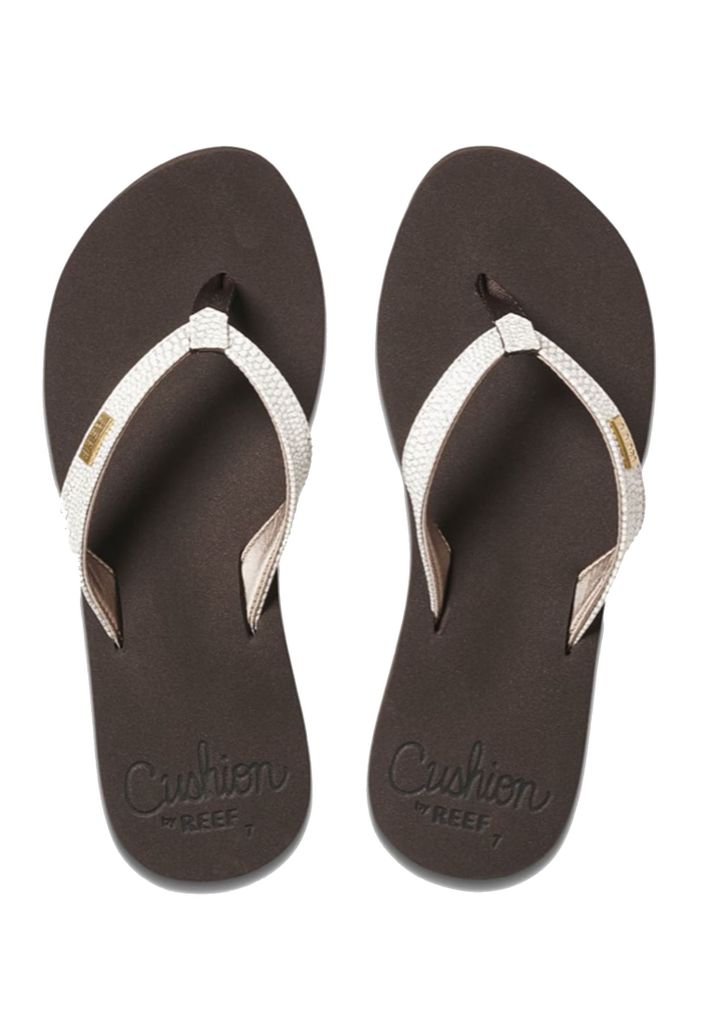 Reef Slippers Star Cushion Sassy RF001384BNW Brown-38.5