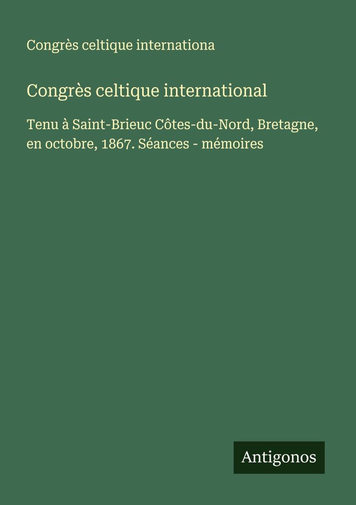 Internationaler Keltischer Kongress