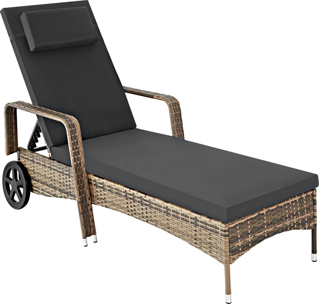 TecTake 404589, Šedá, Hnědá, Polyester, Kov, 120 kg, 15 kg Obrázek produktu 