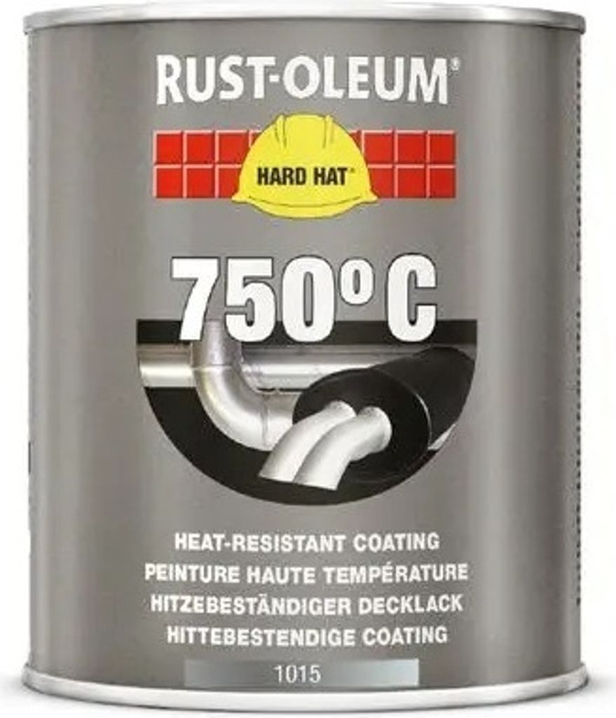 Rust-Oleum Hitzebeständiger Lack 750°C Schwarz Dose 750ml Produktbild 