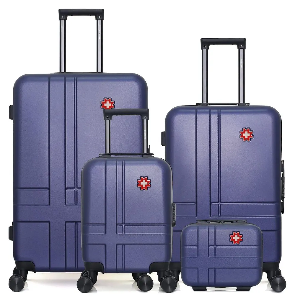 Set de valises rigides SWISS KOPPER : 4 tailles de bagages USTER