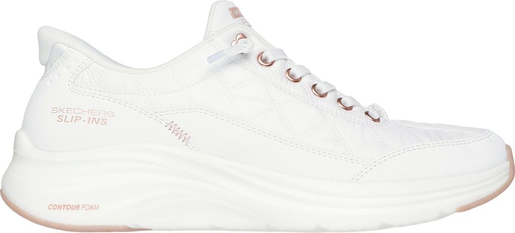 skechers contour foam-golden hour weiß weiß 37