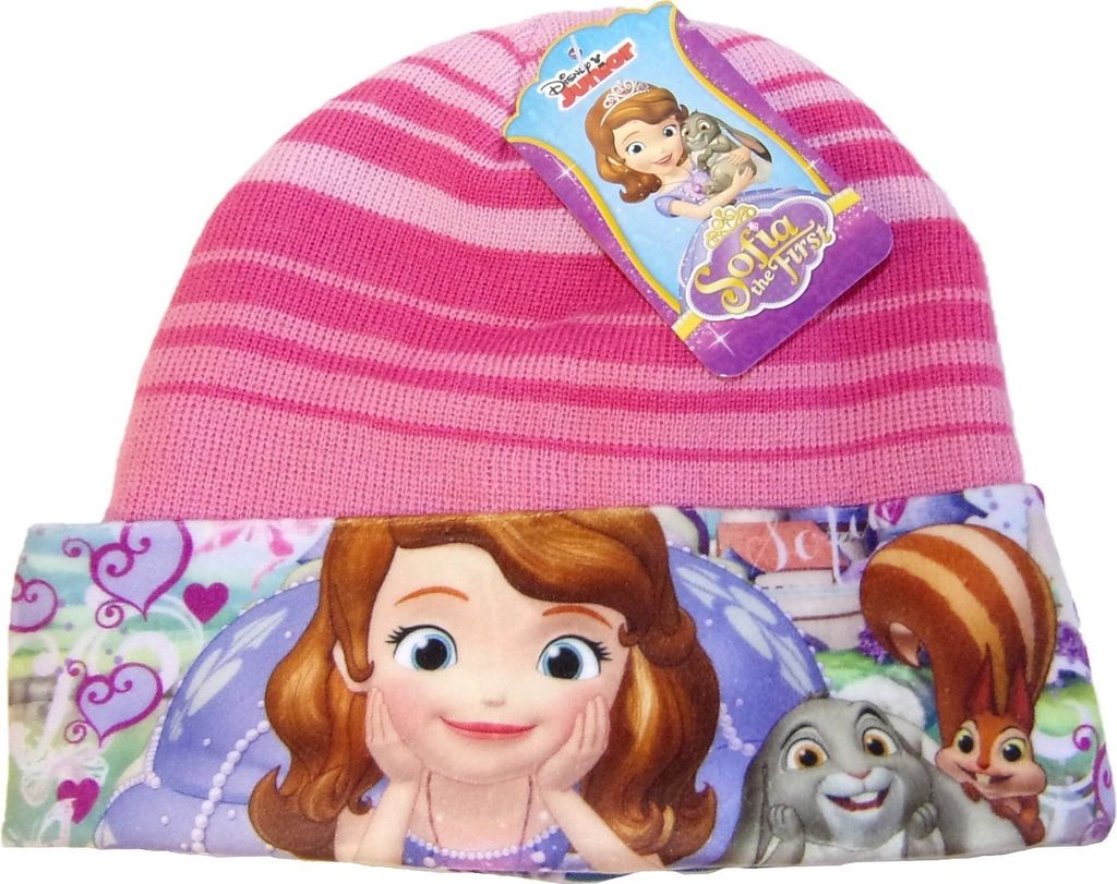 Disney Junior Sofia Mütze für Kinder, Mädchen Rosa-Pink 52 Produktbild 