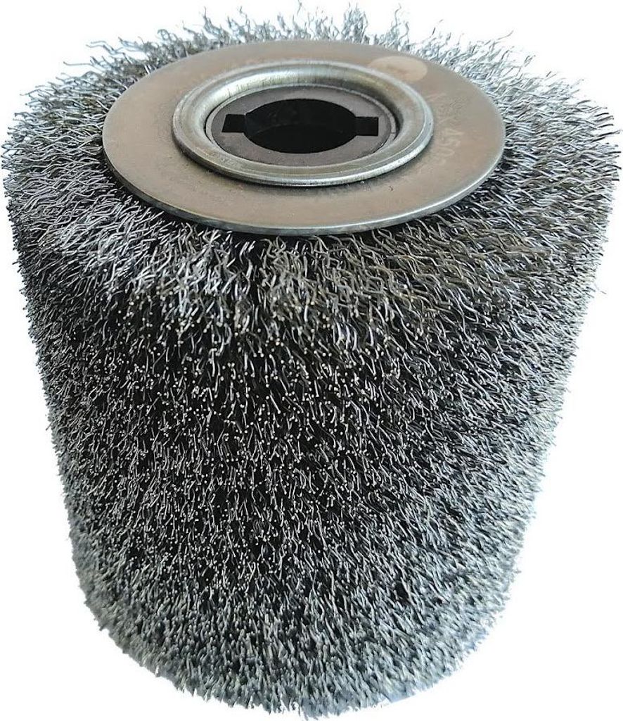 Drahtbürste Holzalterung, Stahldraht, 100x100x19mm Produktbild 