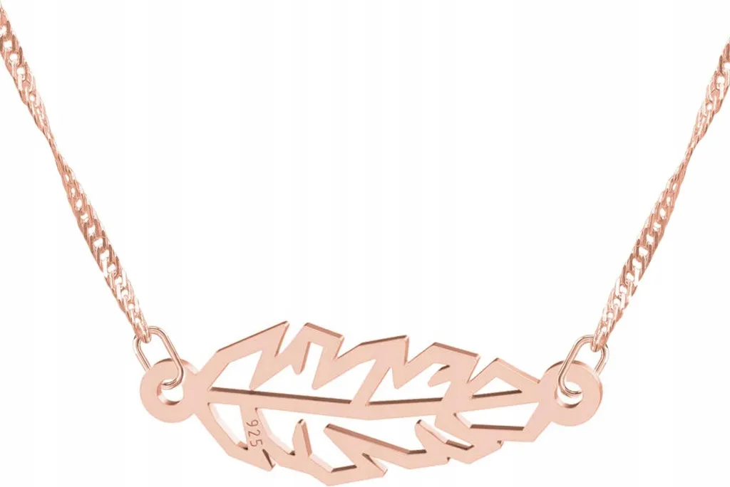 Aka Gioielli Collana Origami Gru In Argento 925 Placcato Oro Rosa – Ciondolo Regolabile Donna, Fatto In Italia - 4