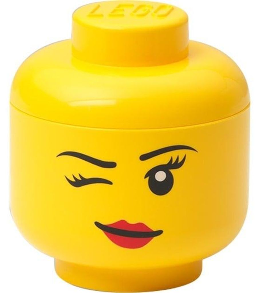 LEGO úložná hlava „Whinky“, mini (žltá) Obrázok produktu 