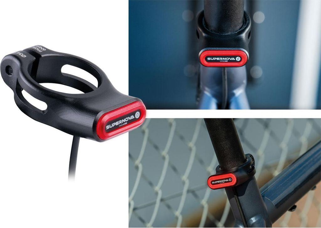Feu Arrière Supernova TL3 MINI E-25 Pour Vélo électrique - Neuf, Montage Porte-bagages