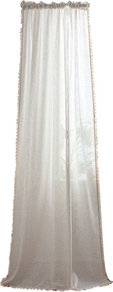 Fenster Gaze waschbar dekorative atmungsaktive Vintage -Stilstange, die Home Dekoration verdickte Blackout Sonnencreme Fenster schiere Vorhang Haus...