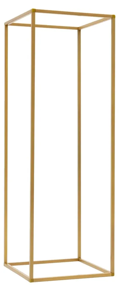 Porte-vase robuste fini or design moderne pour fleurs - Format M