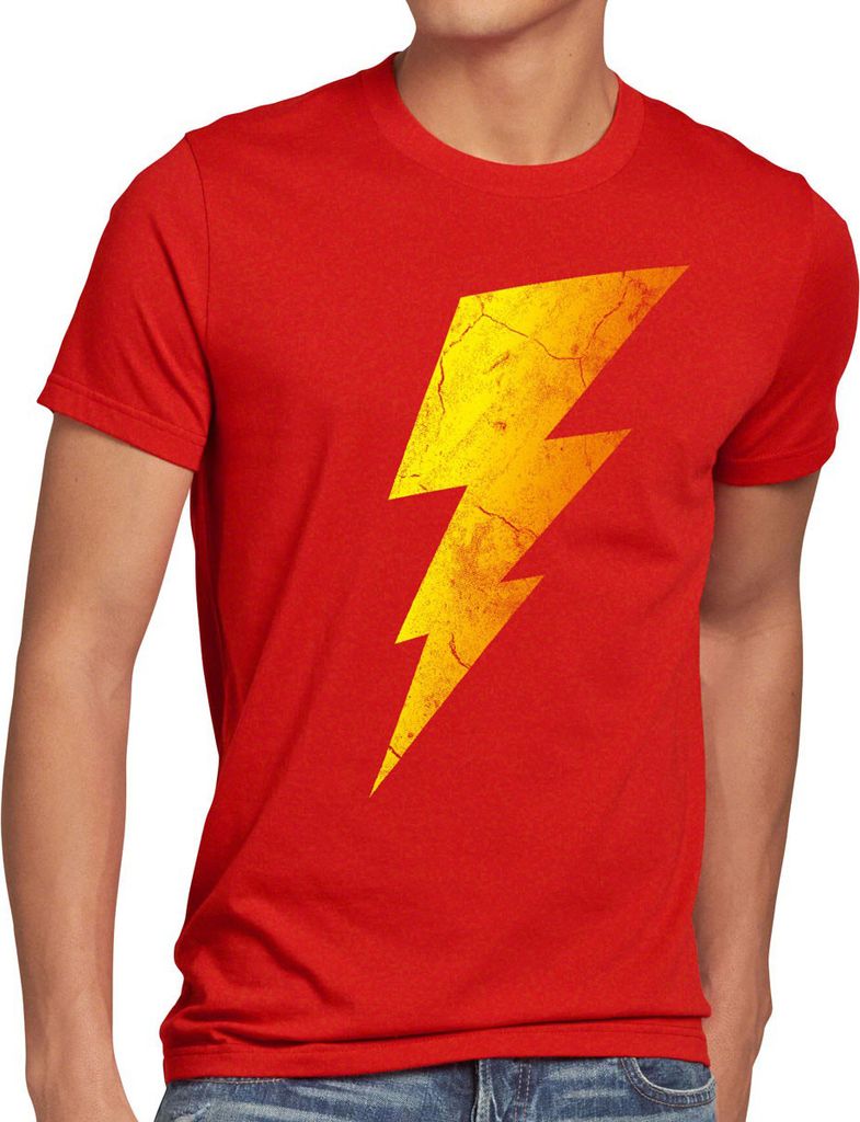 BaumwolleCloud Sheldon Lightning Bolt Herren T-Shirt