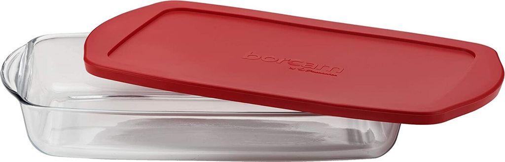 Pasabahce Borcam, Auflaufform mit Deckel, Backform 4 Liter, Produktbild 4