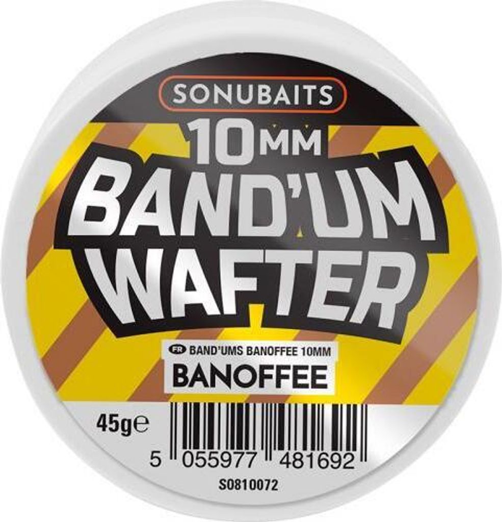 Sonubaits BandUm Wafters - 10mm Banoffee