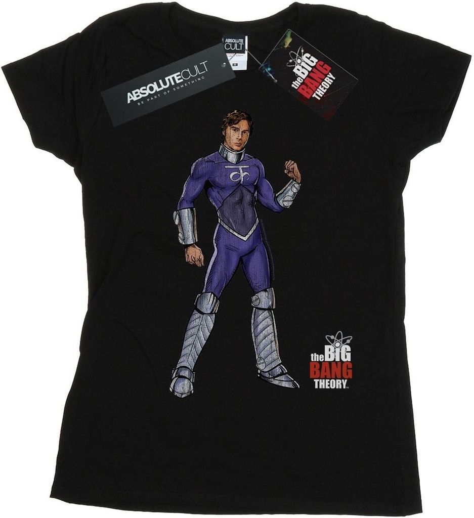 The Big Bang Theory - T-Shirt für Damen BI9728 (S) (Schwarz)