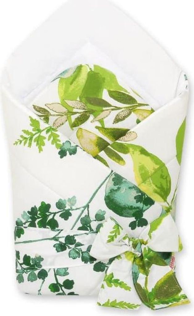 Doppelseitiges Babynest – Babynest – verstellbar und warm, 100 % Baumwolle, mit Strick, Eukalyptus