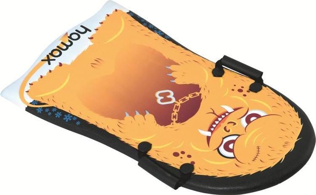 Hamax Mini Surfer Design Orange Monster Schnee surfen Produktbild 