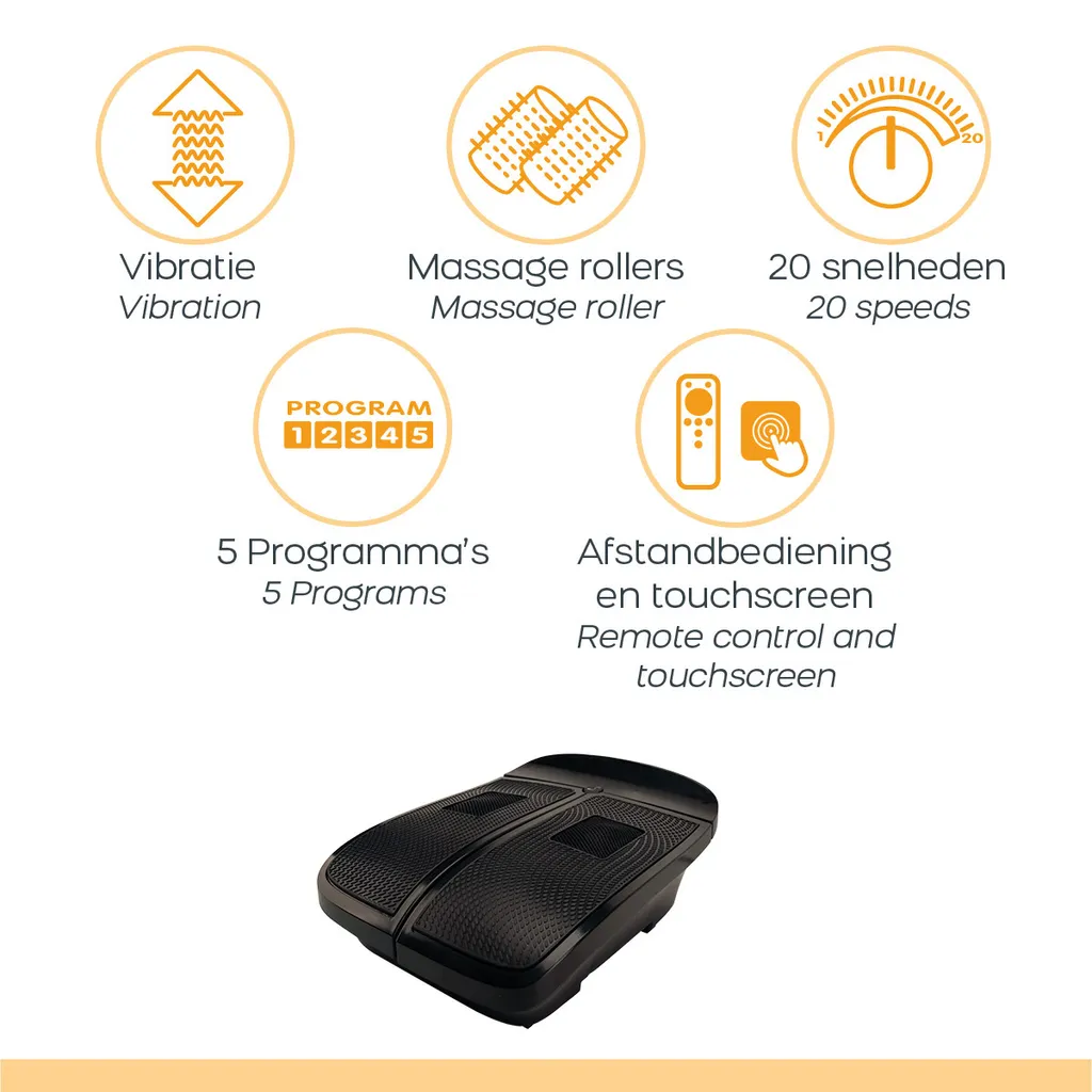 Plateforme vibrante pour jambes BioEnergizer stimulation douce - 6
