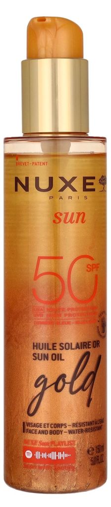 Nuxe Sun High Protection Gold Sun Oil SPF50 Produktbild 