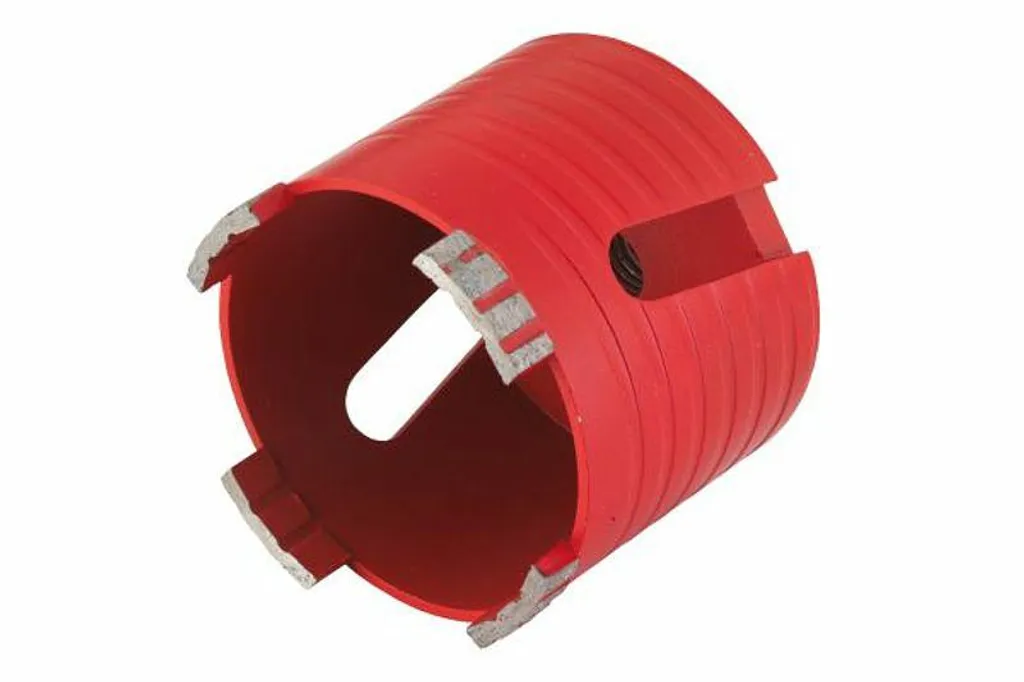 Wolfcraft 7958000 Punta Diamantata 82mm per Muro e Calcestruzzo