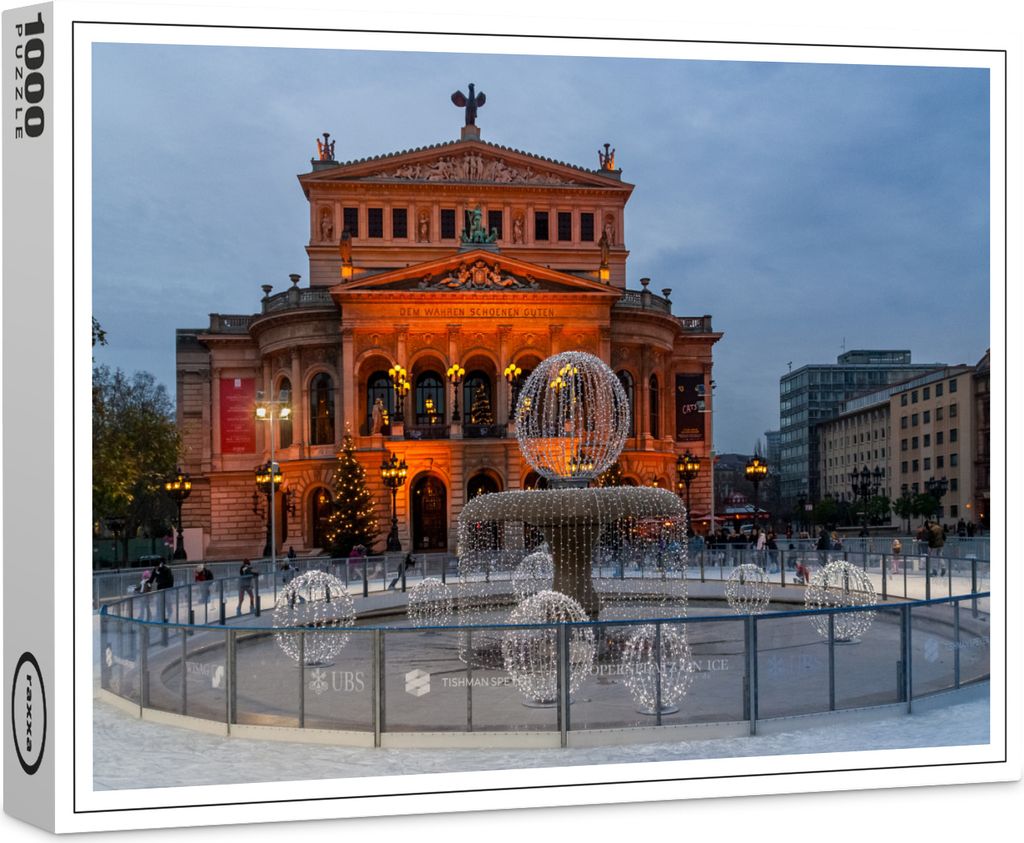 raxxa Premium-Puzzle "Alte Oper, Frankfurt am Main", 1000 Teile