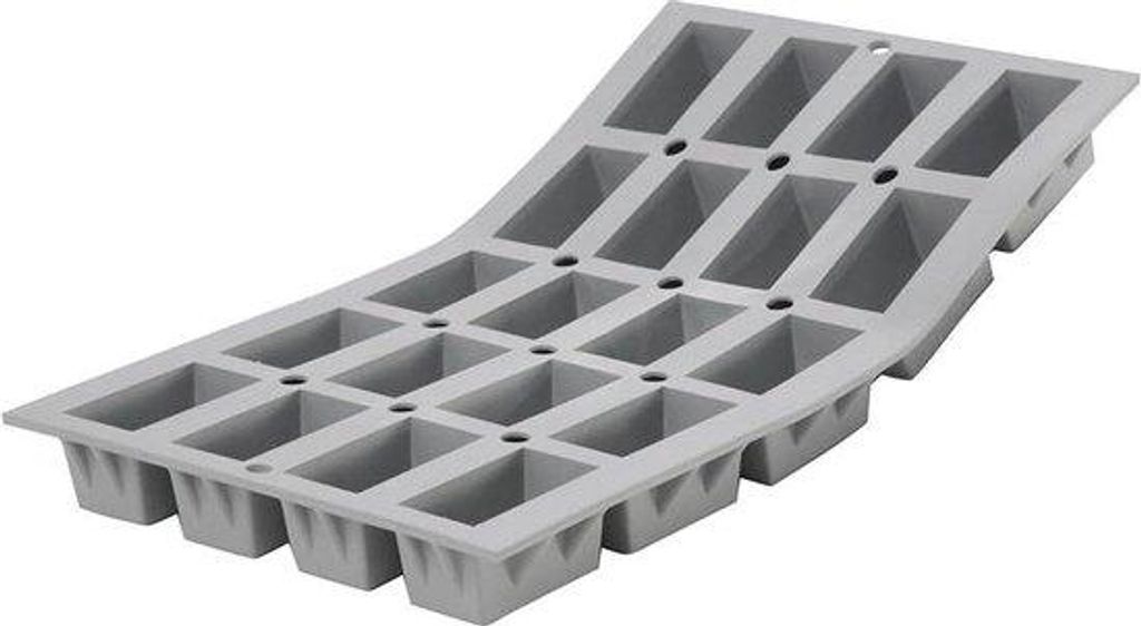 Silikonform für 20 Mini-Kuchen - Backform