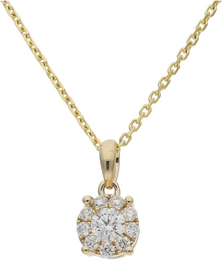 JuwelmaLux Anhänger 585/000 (14 Karat) Gold mit Brillanten JL10-02-3361