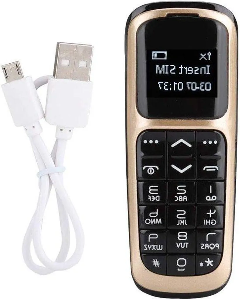 Petit téléphone portable OLED 0,66 pouce avec Bluetooth et radio FM L8STAR