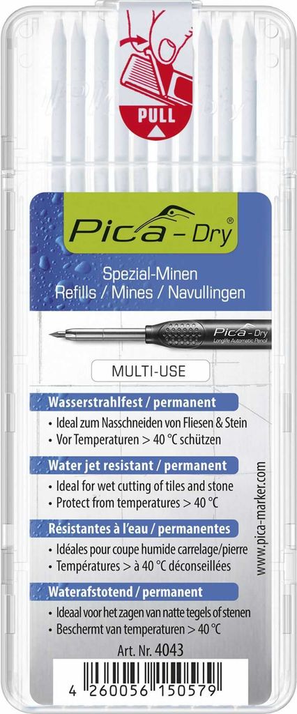 Pica 4043 Pica Dry Wasserstrahl 4043 Ersatzminen für Productafbeelding 