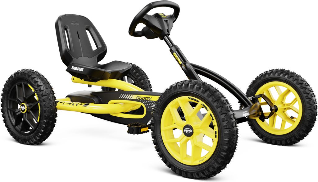 Gokart / Pedal-Gokart Buddy Cross gelb BERG toys Produktbild 14