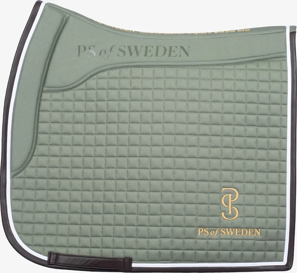 Tapis de selle dressage Elite Edge FS 2024 - Coloris Tortoise Green
