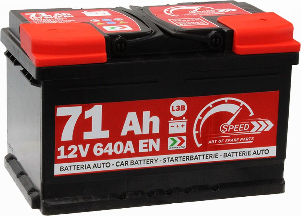 Batteria auto SPEED 12V 71Ah 640A Immagine del prodotto 